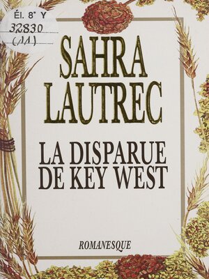 cover image of La Disparue de Key-West